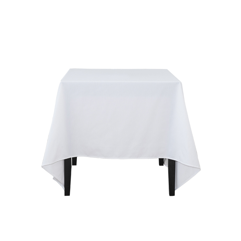 Square 217GSM Polyester s pevným barevným svatebním ubrusu