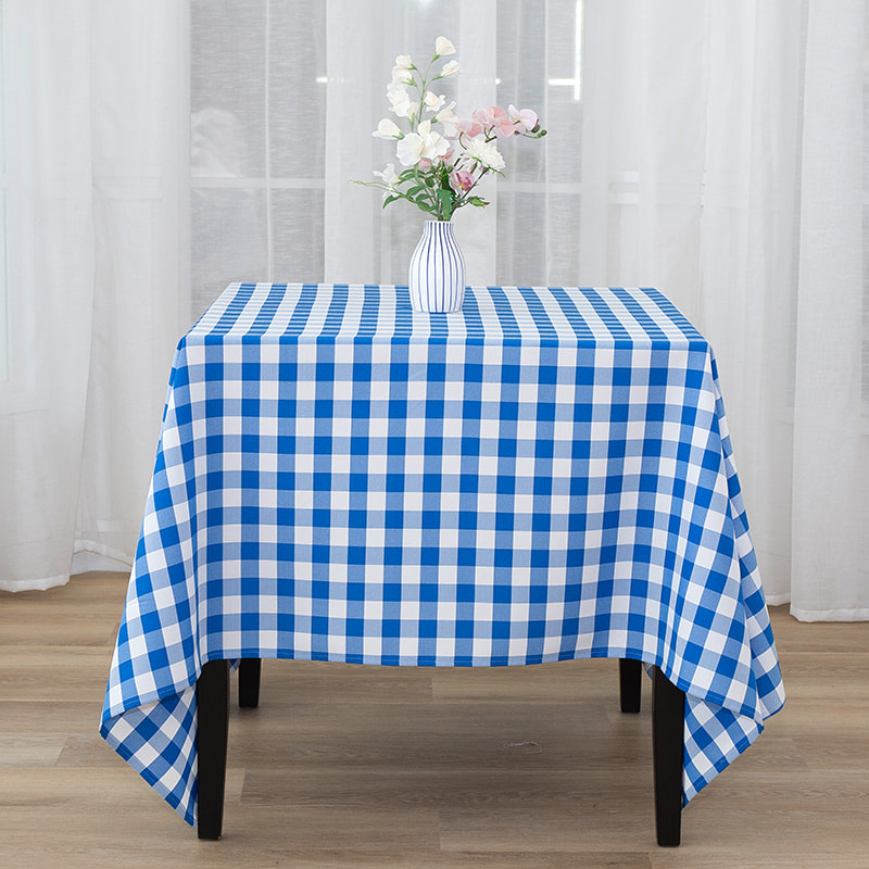 70x70 '' Picnic Party Rectangle Ploid tkané ubrusy