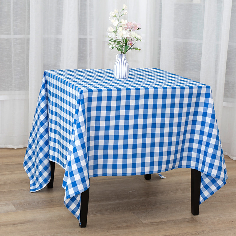 70x70 '' Picnic Party Rectangle Ploid tkané ubrusy