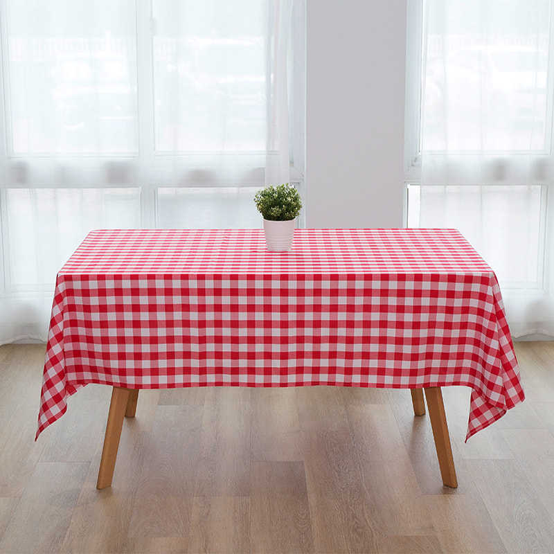 60x102 '' Picnic Party Obdélník Plaid tkané ubrusy