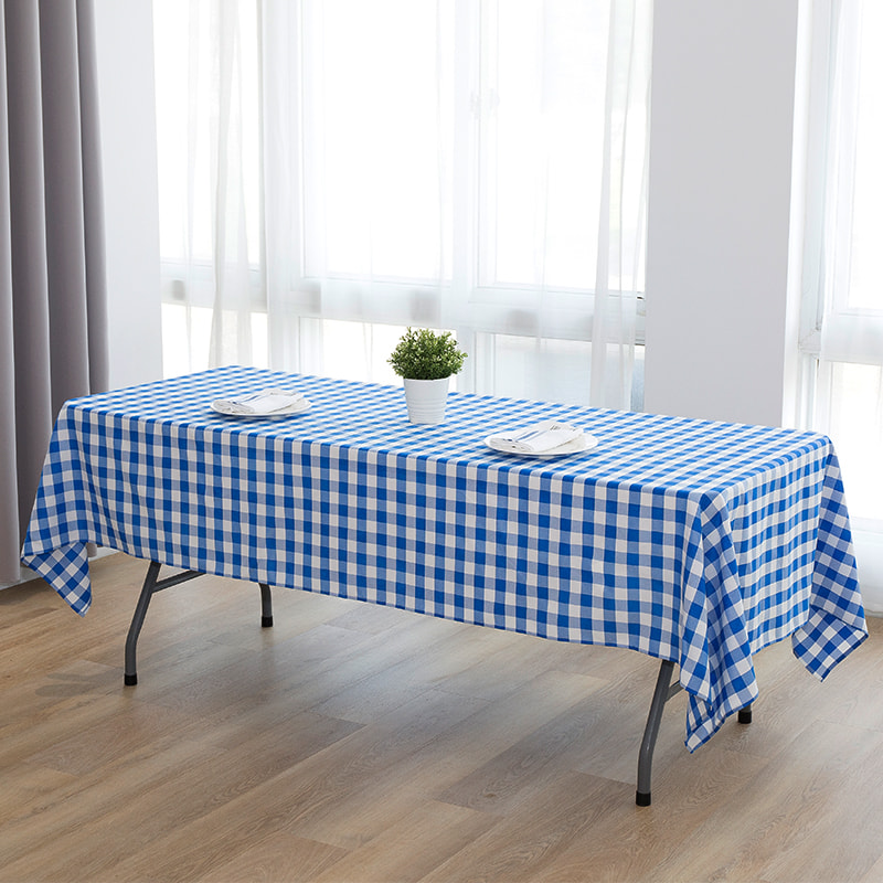 60x102 '' Picnic Party Obdélník Plaid tkané ubrusy