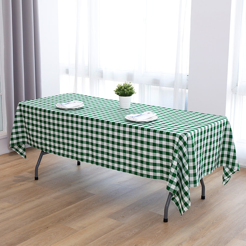 60x102 '' Picnic Party Obdélník Plaid tkané ubrusy