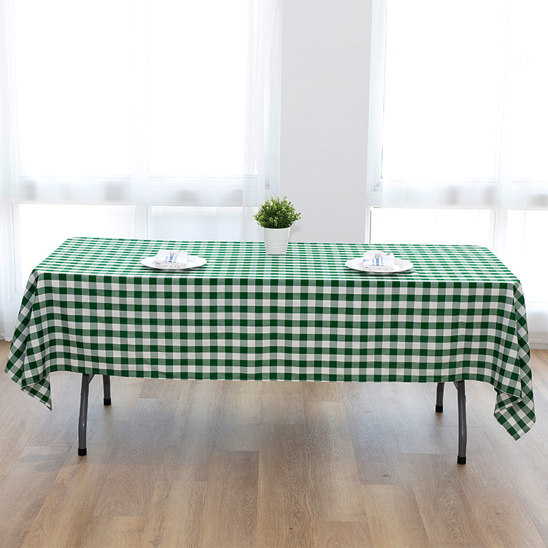 60x102 '' Picnic Party Obdélník Plaid tkané ubrusy