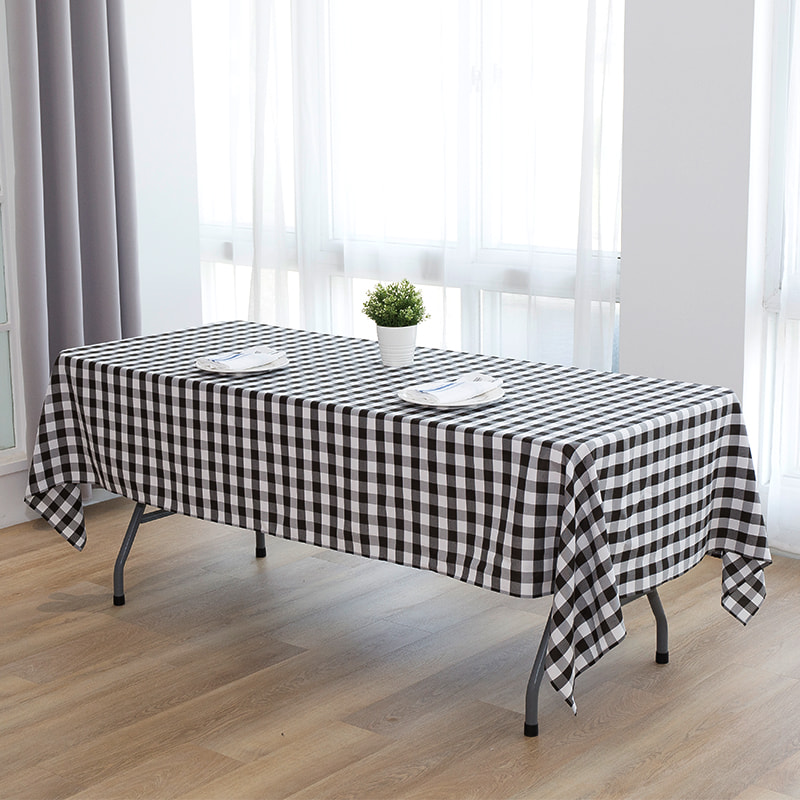 60x102 '' Picnic Party Obdélník Plaid tkané ubrusy