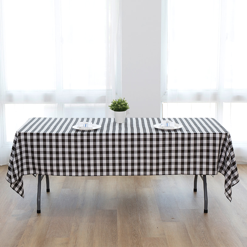 60x102 '' Picnic Party Obdélník Plaid tkané ubrusy